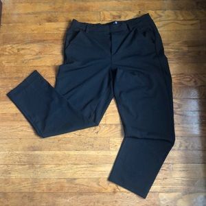 Cropped Stretch Trousers